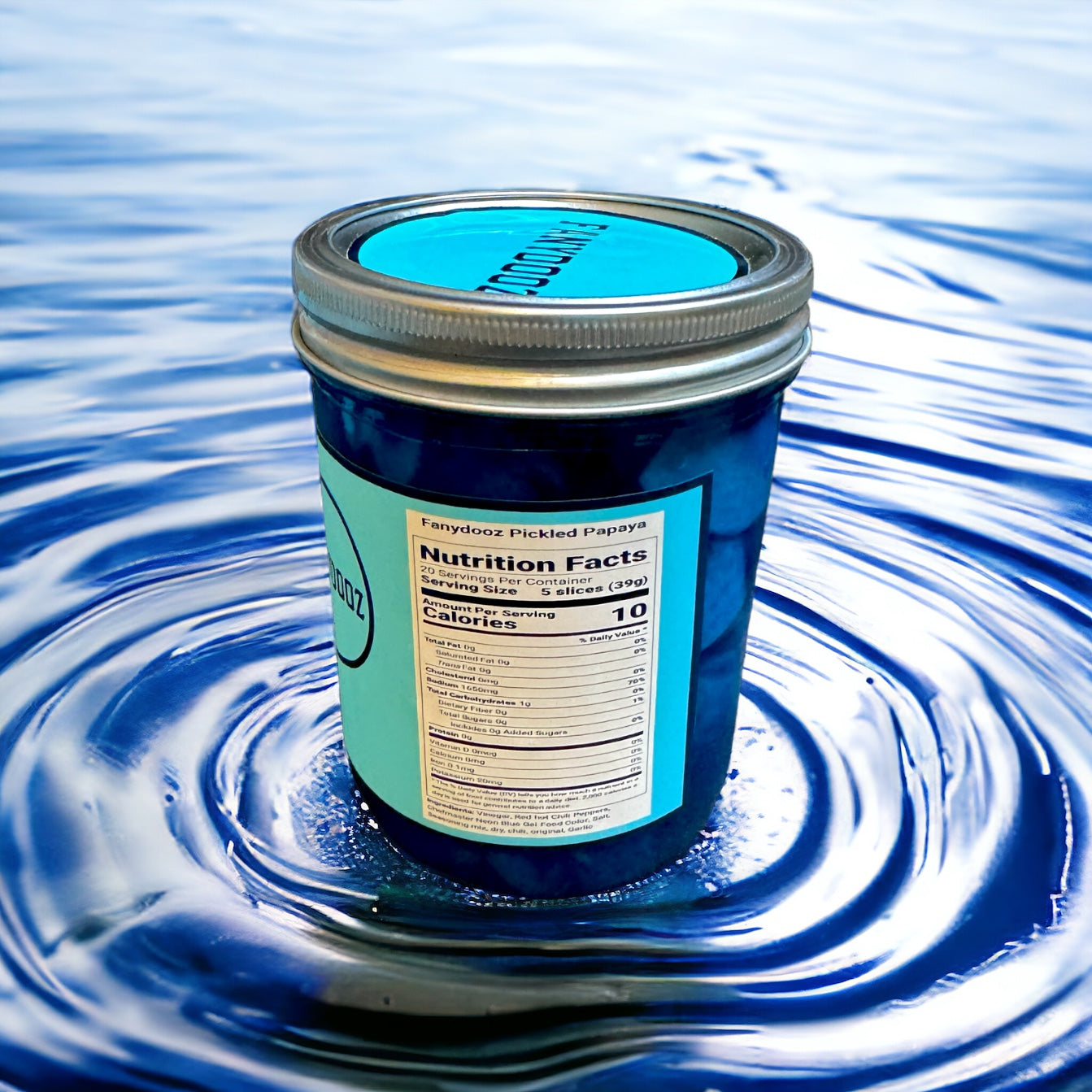 FANYDOOZ PAPAYA PICKLE (little Spicy)16 oz