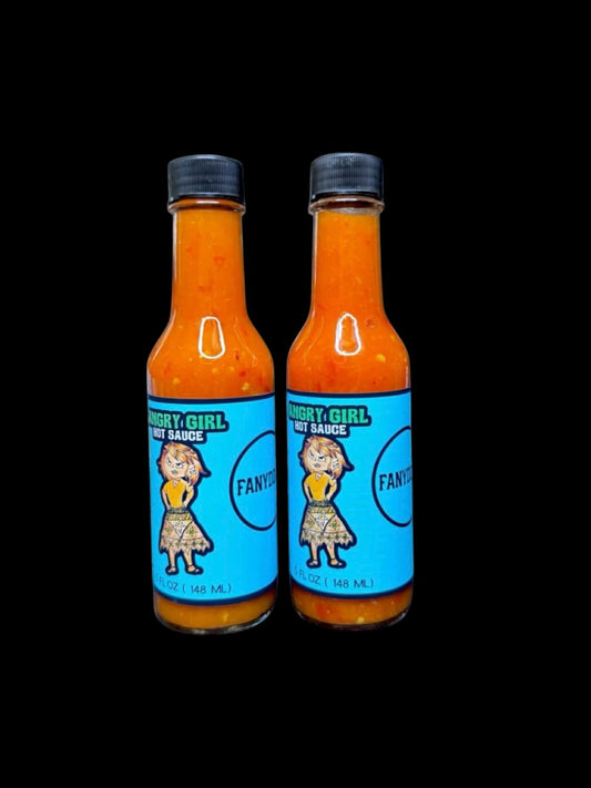 ANGRY GIRL HOT SAUCE (2 PACKS) 5 OZ