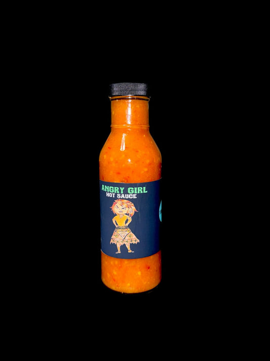 ANGRY GIRL HOT SAUCE 12 OZ