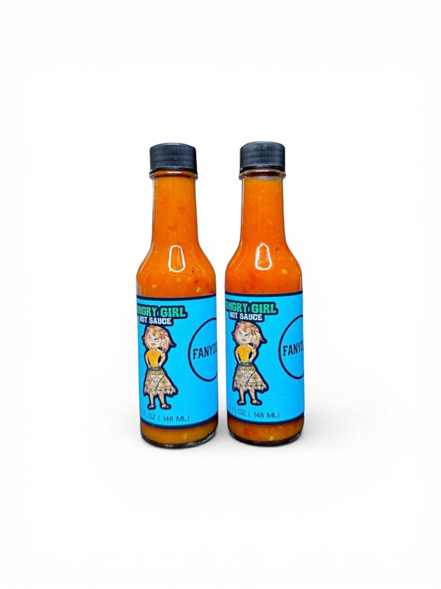 ANGRY GIRL HOT SAUCE (2 PACKS) 5 OZ