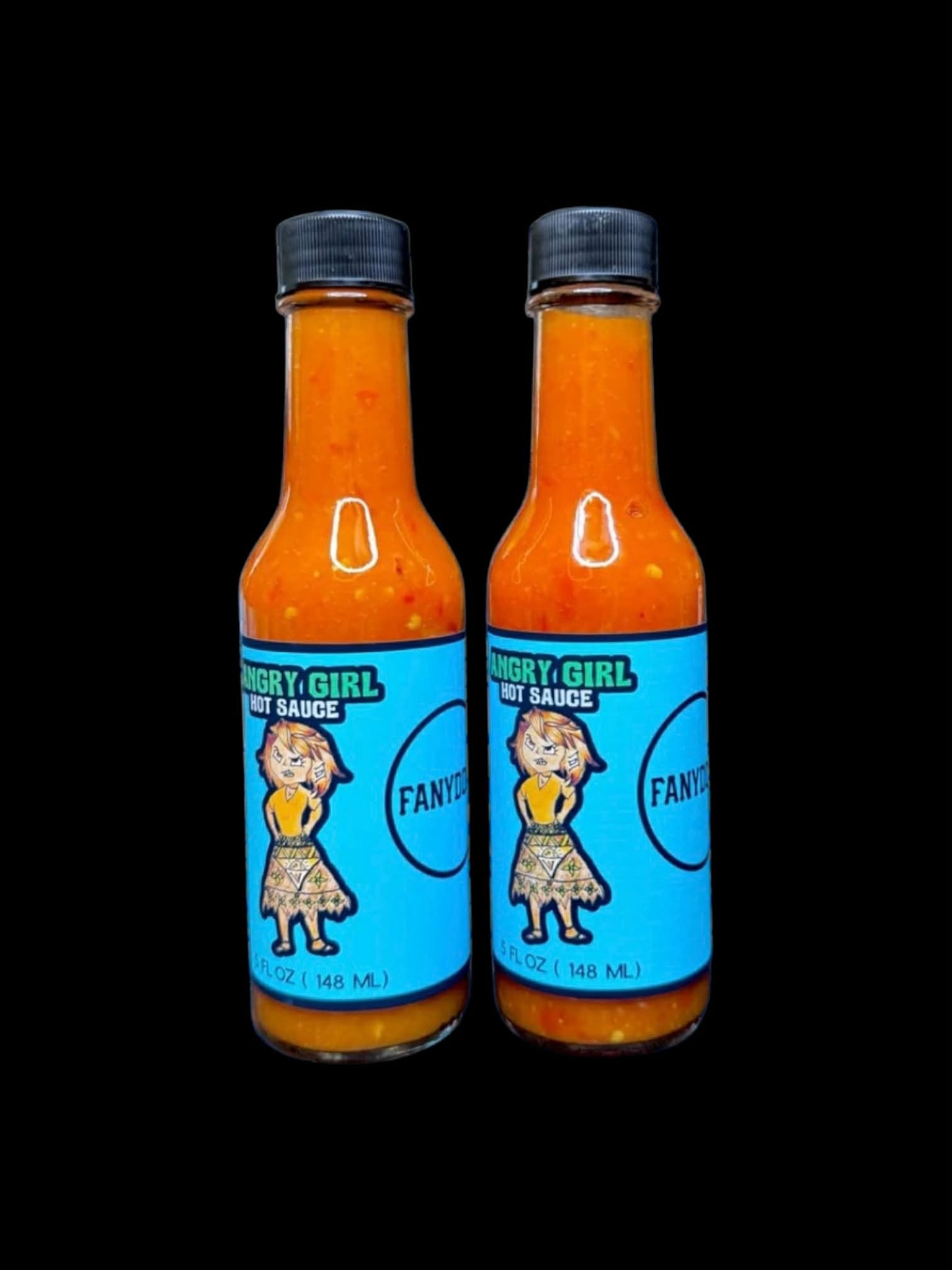 ANGRY GIRL HOT SAUCE (2 PACKS) 5 OZ